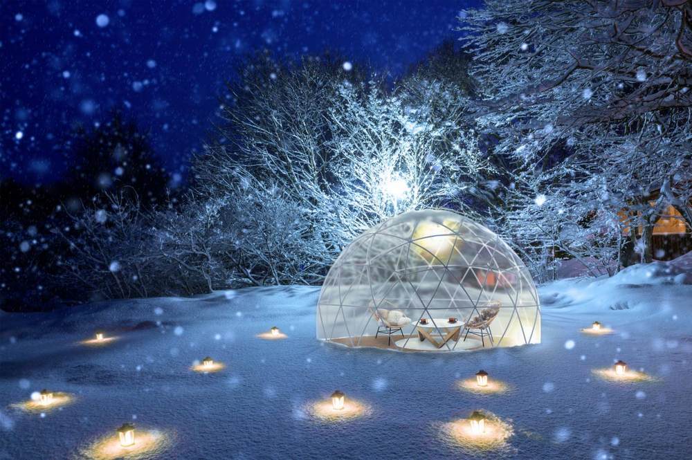 凛冬之礼：当露天温泉遇上豪雪地带